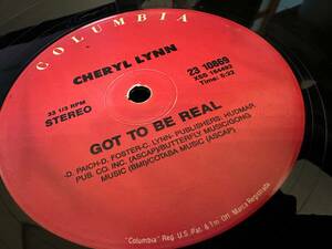 12”★Cheryl Lynn / Got To Be Real / Star Love / ダンス・クラシック！