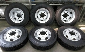 送料無料　スタッドレス　バリ溝　225/80R17.5　TOYO　M920　20年　4トン17.5×6.00　再塗装　6本　フォワード　レンジャー　ファイター等