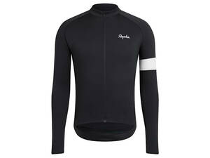 新品 30%OFF Rapha ラファ メンズ コア ロングスリーブ ジャージ Mサイズ ブラック 定価15,500円 長袖