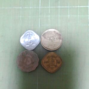 パキスタン新旧硬貨×4枚