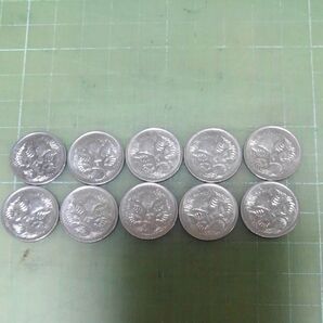 豪5セント硬貨×10枚
