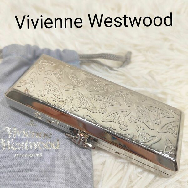 ヴィヴィアンウエストウッド シガレットケース Vivienne Westwood タバコケース シルバー