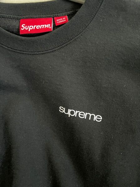 Supreme Nyc Crewneck "Black" XL