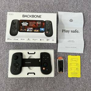 【美品】BACKBONE One モバイルゲームコントローラー LM2266 for Android & iPhone 15シリーズ（USB-C）第2世代 Xbox PlayStation