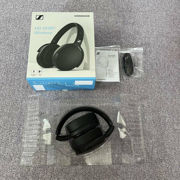 【未使用】Sennheiser ワイヤレスヘッドホン LM2281 bluetooth HD 350BT ブラック Bluetooth 低遅延 AAC aptX-LL Bluetooth 5.0