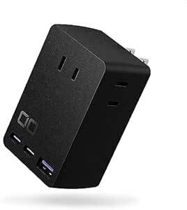 CIO 壁挿し 電源タップ Polaris CUBE WALL USB PD 65W タイプC [CIO独自技術 NovaInte