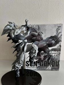 ドラゴンボールZ BANPRESTO WORLD FIGURE COLOSSEUM B.超サイヤ人孫悟空(原型カラーver.) ★開封品★ BWFC