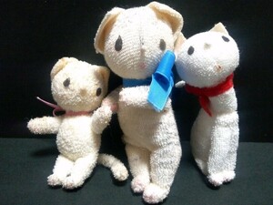 米山京子さん 猫 ネコ ねこちゃん 3種類 セット 米山ネコ☆アンティーク
