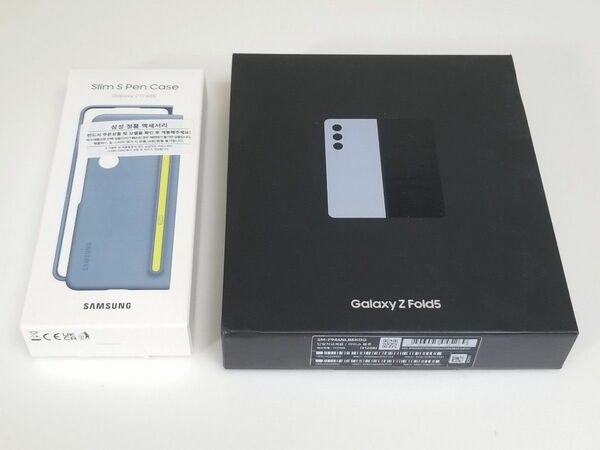 Galaxy Z Fold5 512GB ブルー 韓国版 純正Sペンケース付き