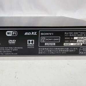 【1462】SONY Blu-Ray Disk DVD Recorder ブルーレイ ディスク レコーダー BDZ-ZW550 500GB 完動品 中古品の画像8