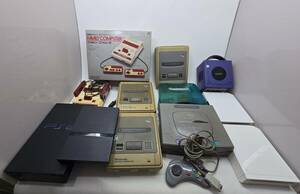[2405]1 jpy ~ game hard summarize Famicom GAME CUBE Nintendo64 PS2 Wii SEGA SATURN not yet moving . junk 