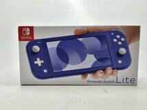 【1463】1円~ ① Nintendo Switch Lite ニンテンドー スイッチ ライト Blue HDH-001 XJJ 完動品 中古品_画像8