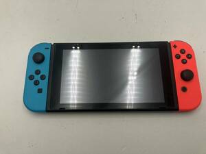 [1259][1 jpy ~] Nintendo switch body Joy navy blue only neon blue red 2018 year made Nintendo game hard operation verification ending secondhand goods 