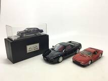 【2131】ミニカー 3点セット まとめ売り フェラーリ テスタロッサ NSX ロールスロイス Revell Classic Models 中古品_画像1