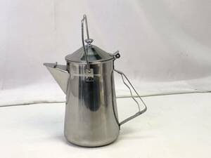 [2047]Coleman Coleman fire - Play s kettle capacity approximately 1.6L stainless steel cookware camp outdoor secondhand goods 
