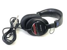 【2048】[1円~]SONY ソニー モニターヘッドホン MDR-CD900ST 動作未確認 ジャンク品_画像1