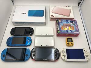 【2203】「1円～」 任天堂 SONY 携帯ゲーム機まとめ 3DS 3DSLL PSP VITAなど 動作未確認 ジャンク品