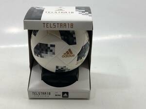 【2502】adidas TELSTAR18 MATCH BALL REPLACA 2018 ワールドカップ ロシア大会 試合球レプリカ ミニ 15cm アディダス テルスター18 中古品