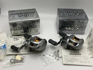 【2508】SHIMANO 07メタニウム Mg Mg7 2点セット 右 02117 02119 中古品