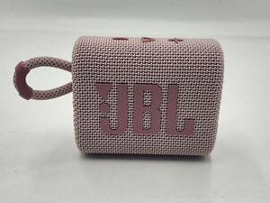 [2054]JBL Go 3 portable water proof speaker pink Bluetooth speaker operation verification ending secondhand goods 