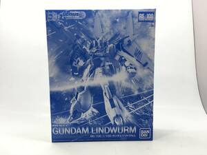 [2161][ gun pra ] 1/100 RE/100 Gundam Lynn tovurum Gundam build Divers Genius Head Line plastic model not yet constructed secondhand goods 