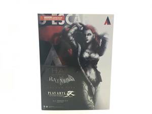 【2171】PLAY ARTS改 No.6 ポイズン・アイビー バットマン：アーカム・シティ フィギュア スクウェア・エニックス 中古品