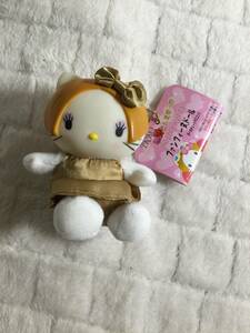  Hello Kitty IKKO Kitty вентилятор fi-n кукла мяч цепь эмблема с биркой б/у товар 