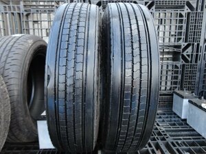 ●6488 夏 美品9.5分山 ブリヂストン R225 225/90R17.5 127/125L 2本 2017年製