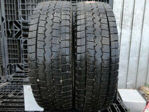 ●6581 冬 ほぼ新品 DUNLOP WINTER MAXX LT03 205/75R16 113/111LLT 2本 2019年製