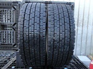 ●6571 冬 美品9.5分山 DUNLOP SP002 265/70R19.5 140/138J 2本 2022年製