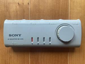 【中古】SONY AV SELECTOR SB-V41G AVセレクター 動作確認済み