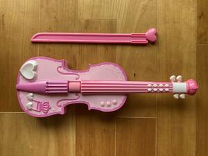 [ used ] toy violin musical instruments single 3 battery use owner manual none 