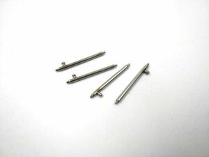 レバー付き 腕時計用 バネ棒 20mm 直径1.5mm 4本セット クイックリリース DM便発送