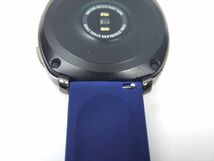 スポーツバンド 交換用腕時計ベルト シリコン ストラップ 20mm ネイビー_画像3