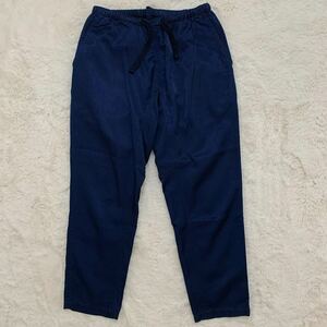 ハリウッドランチマーケット　BLUE BLUE INDIGO DYE インディゴ染　レーヨン混パンツ　Sサイズ