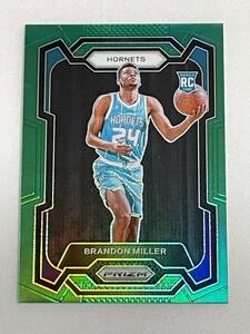 【BRANDON MILLER】2023 PRIZM GREEN RC 