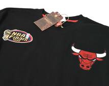 未使用 Mitchell&Ness ミッチェル＆ネス NBA シカゴブルズ スウェット トレーナー L 裏地フリース ワッペン BULLS_画像4