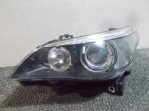 ★激安!★ハンドル位置不明 BMW E60 5シリーズ 前期 純正 HELLA HID キセノン ヘッドライト ランプ 左 158 761-00 LI E61等 / R5-238