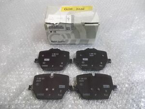 ★未使用!★BMW G20 3シリーズ 320i 純正 ノーマル リア リヤ ブレーキパッド 左右セット 3420688835 / R5-044