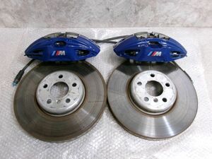 * beautiful goods! super-discount!*BMW G29 Z4 M sport original Brembo front caliper 4POT 4 pot rotor set 348mm blue / R5-554