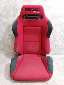 ★激安!★RECARO レカロ SR3 SR-3 ミレニアム セミバケ セミバケット シート 底6点止め 両側三角ダイヤル 赤 レッド 500脚限定 / 2R5-1486