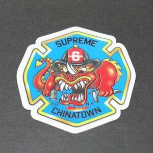 ★Supreme★シュプリーム FDNY Engine 9 ステッカー Sticker