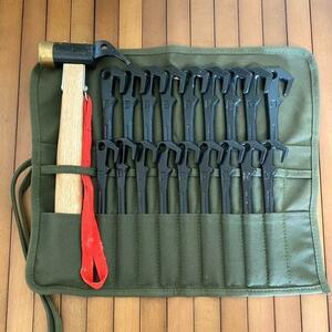  peg case cutlery case olive less . tent tarp camp 