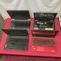 【まとめ売り】東芝 13台 ノートパソコン ノートPC 纏め売り 卸売 都市鉱山 レアメタル 部品取 大量 ジャンク品 研究用★P02443_画像2