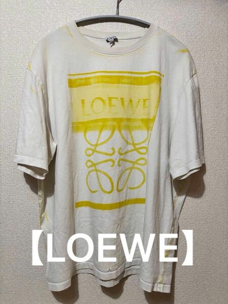 【お買い得/穴あり】高橋海人着用　LOEWE アナグラムフォトプリントTシャツ