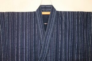 . tree 2646.. cotton pongee higashi Kyouyuuzen style man tree cotton kimono single . yukata .69 height 142К purple navy blue .. month rain . new goods . quality goods peerless tailoring 