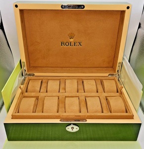 新品 ROLEX ロレックス コレクション ケース 10本用 鍵付き