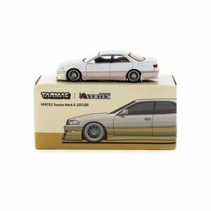 ターマックワークス 1/64 ベルテックス トヨタ マークⅡ JZX100 白