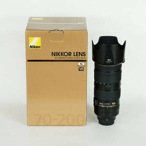 [美品] Nikon AF-S NIKKOR 70-200mm f/2.8E FL ED VR / ニコンFマウント / フルサイズ