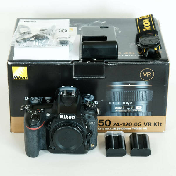 [純正バッテリー2個付] Nikon D750 ボディ / デジタル一眼レフ / ニコンFマウント / フルサイズ
